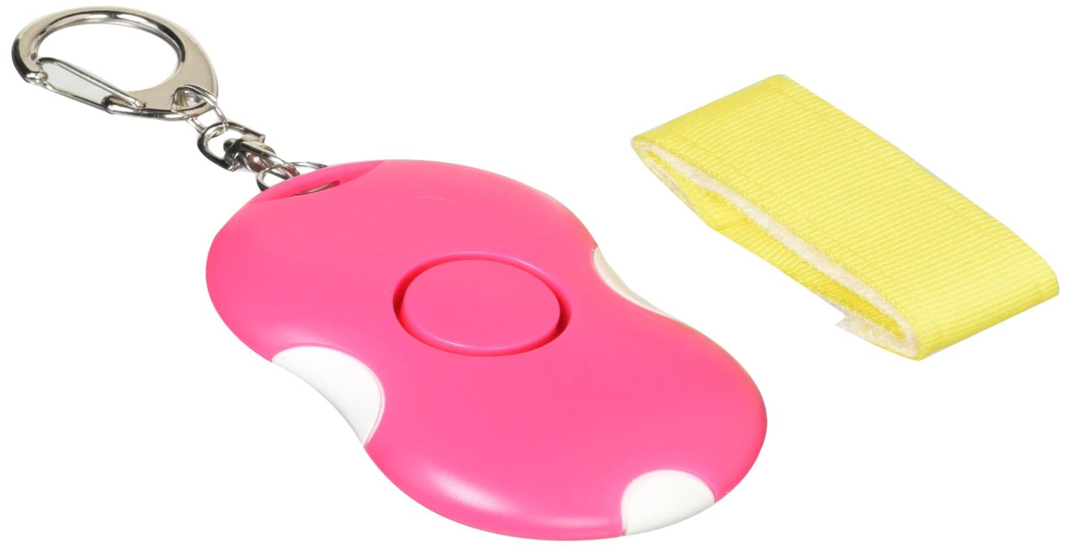 エルパ(ELPA) 防犯アラームにぎり 防犯ブザー 約95dB(1m前方、電池初期時) 約32g(電池、取付バンド含む) ピンク AKB-207(PK)