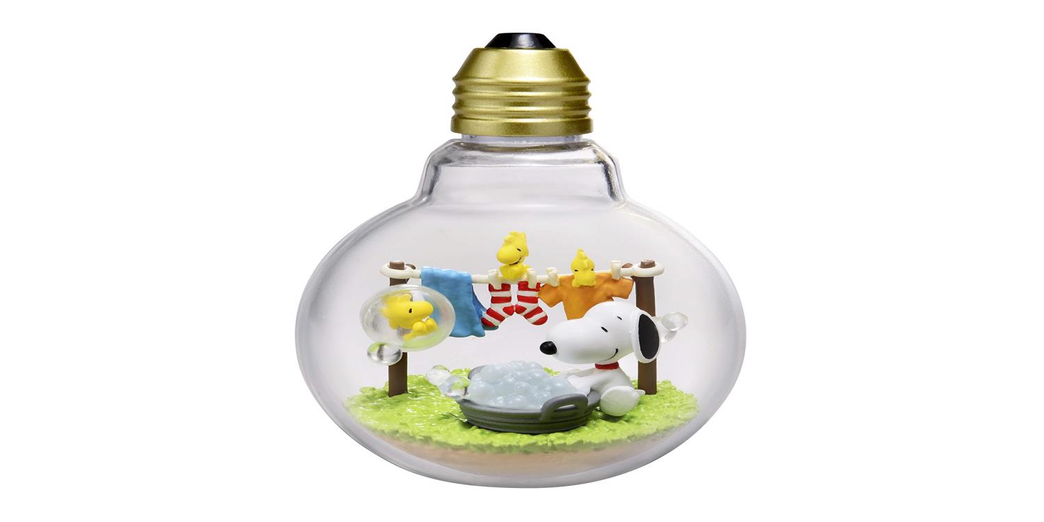 リーメント PEANUTS SNOOPY WEATHER terrarium BOX商品 全6種 6個入り
