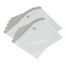 ドリテック(dretec) ジッパー付真空保存袋 Mサイズ5枚&Sサイズ5枚セット VS-200/VS-201/VS-102対応 真空袋 真空ハンディポンプ 真空パック機 保存袋 冷凍 レンジOK 鮮度長持ち 真空シーラー フードシーラー 真空保存 家庭用 食材保管 旅行 ペットフード 離乳食 キャンプ Fres