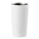 カクセー タンブラー 450ml ホワイト CLE-03W
