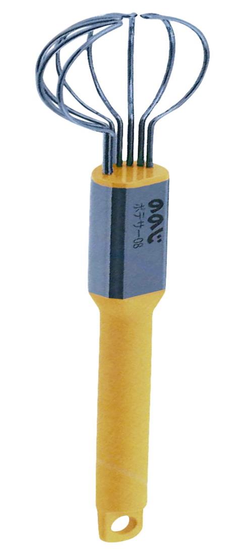 ののじ ポテッとみそサ~ イエロー 泡立て器 スプーン の良いとこどり WSV-M01Y