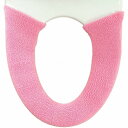 オカ(OKA) やわらか便座カバー シーズ 洗浄・暖房型専用タイプ(ウォシュレット) ピンク (トイレ便座 クッション やわらか 厚織 抗菌 防臭 ソフトホック)