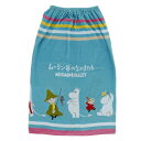 2024年 丸眞 80cm丈 ラップタオル MOOMIN ムーミン スイミング プール 子供用 女の子 男の子 キャラクター プールタオル 水泳 海 UVカット加工 1505014100