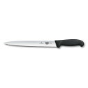 VICTORINOX(ビクトリノックス) スライシングナイフ プロ仕様のパン切り包丁 25cm 波刃 ブラック バゲットや食パンをきれいに切り分けらるパン切り包丁 食洗器対応 プロフェッショナル 5.4433.25-X1