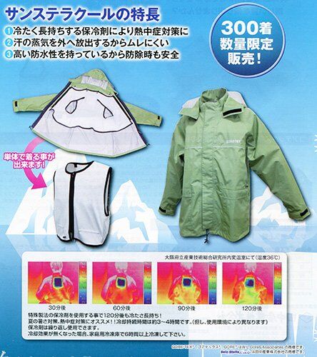 ゴアテックス クール 保冷剤付 レインウェア ジャケット ナチュラルグリーン メンズ レディース 完全防水 レインコート レインジャケット 作業用 雨衣 雨合羽 男女兼用 カッパ バイク 自転車 登山 トレッキング ゴルフ GORETEX通販格安セール情報 楽天 通販