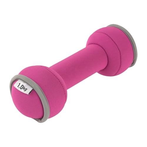 山善 ダンベル 砂鉄 1.0kg 柔らか ソフト ケガしにくい 軽量 コンパクト 筋トレ ダイエット シェイプア..