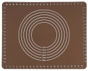 ヨシカワ ホームベーカリー倶楽部 シリコンマット 50×40cm 目盛り付き 滑りにくい 生地離れが良い 畳んで収納 パンマット SJ1 送料無料