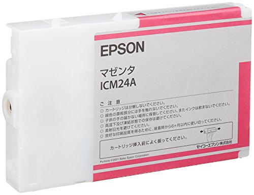 Rakuten - エプソン EPSON 純正インクカートリッジ ICM24A マゼンタ/110ml 送料無料