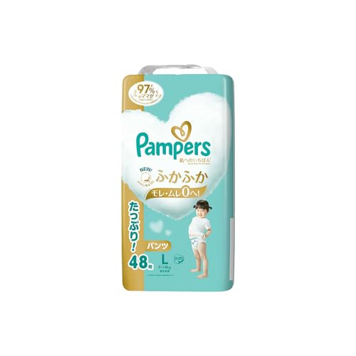 【パンツ Lサイズ】パンパース オムツ はじめての肌へのいちばん (9~14kg) 38枚 送料無料