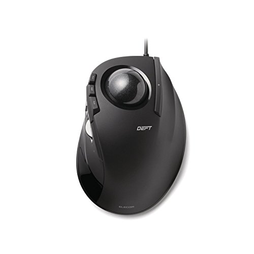 エレコム トラックボールマウス 人差し指 8ボタン チルト機能 有線 ブラック M-DT1URBK 送料無料 エレコム トラックボールマウス 人差し指 8ボタン チルト機能 有線 ブラック M-DT1URBK 送料無料