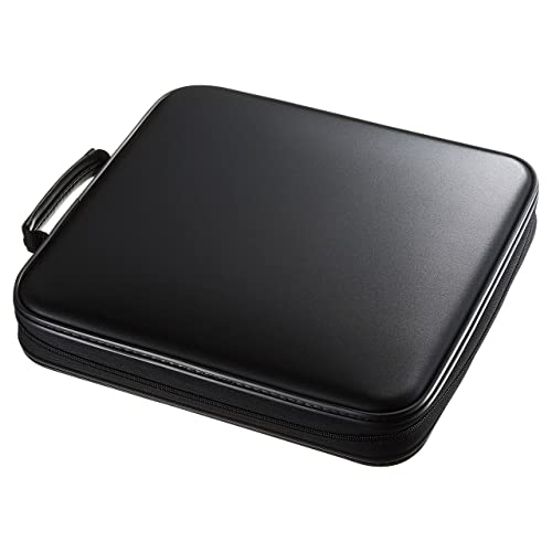 サンワサプライ DVD・CDセミハードケース(160枚収納・ブラック) FCD-WL160BK 送料無料