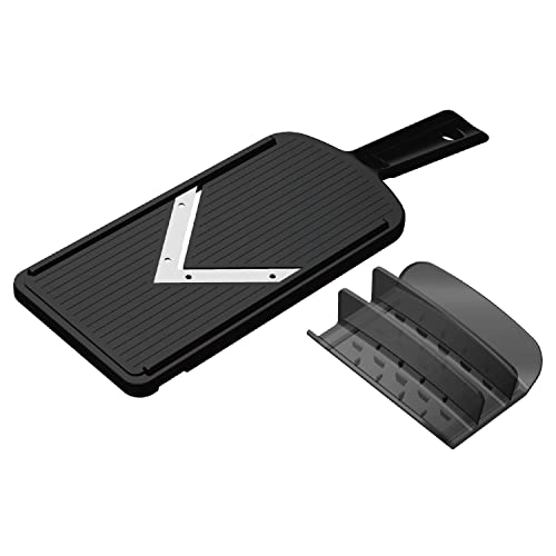 貝印(Kai Corporation) KAI スライサー 関孫六 可変式 V レギュラー ガード 付 日本製 DH3343 ブラック 送料無料