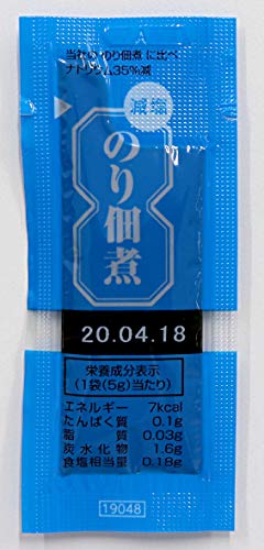 減塩のり佃煮 190480 5g×40 送料無料