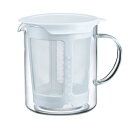 HARIO(ハリオ) だしポット 実用容量 600ml 出汁 電子レンジで簡単 手作り ホワイト 日本製 プレゼント ギフト 贈り物 D 送料無料