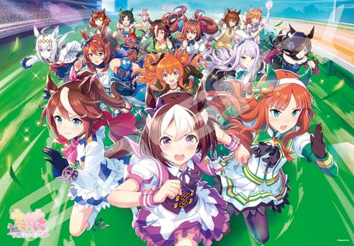Rakuten - エンスカイ(ENSKY) ウマ娘 プリティーダービー キービジュアル 51×73.5cm ジグソーパズル 1000ピース JIGSAW 送料無料
