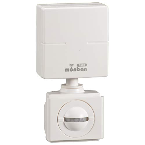 オーム電機 monban CUBE 人感センサー送信機 OCH-RW-PIR45 08-0545 OHM 送料無料