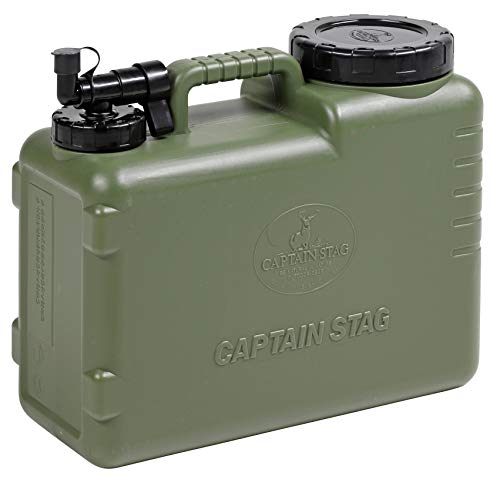 キャプテンスタッグ(CAPTAIN STAG) ポリタンク ウォータータンク ウォータージャグ 抗菌タイプ 10L オ..