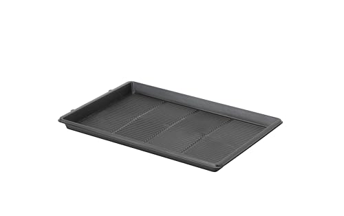 新モデルブラック/600型/600型・Color:ブラックSize:600型Style:新モデル・パッケージ個数:1・原材料：ポリプロピレンマルチに使える大型の受皿。 菜園プランターの受皿や、寄せ植えの際に便利なトレイ。屋外の植物を室内に取り込む際にも便利。