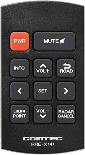 コムテック レーダー探知機用オプション コムテック製レーダー探知機専用リモコン RRE-X141 送料無料