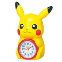セイコー クロック 目覚まし時計 置き時計 キャラクター ポケットモンスターピカチュウ おしゃべり アラーム 232×159×121mm 送料無料