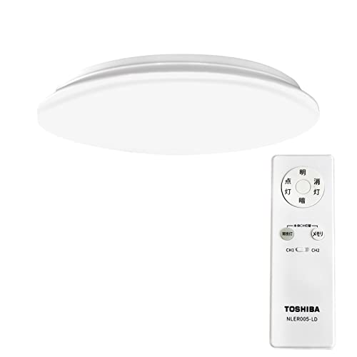 東芝(TOSHIBA) LEDシーリングライト 調光タイプ 8畳(日本照明工業会基準)4299lm シンプル しっかり明るい LED常夜 送料無料