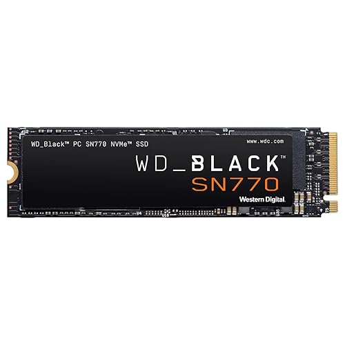 WD_BLACK 1TB SN770 NVMe ¢ߥ SSD åɥơȥɥ饤 - Gen4 PCIe M.2 228 ̵