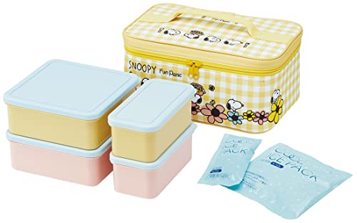 スケーター行楽弁当箱保冷バッグ付保...