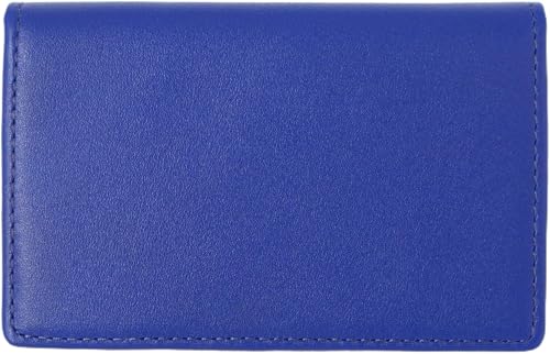 [スリップオン] 名刺入れ ノワール名刺入れ B-NSL-2403 本革 シンプル 名刺約30枚収納可能 ロイヤルブルー 送料無料
