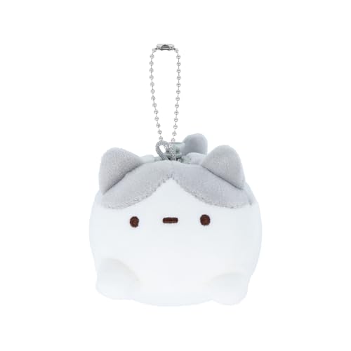 [サンスター文具] ずんどうネコ キーホルダー ぬいぐるみ ハチワレ S8349029 送料無料