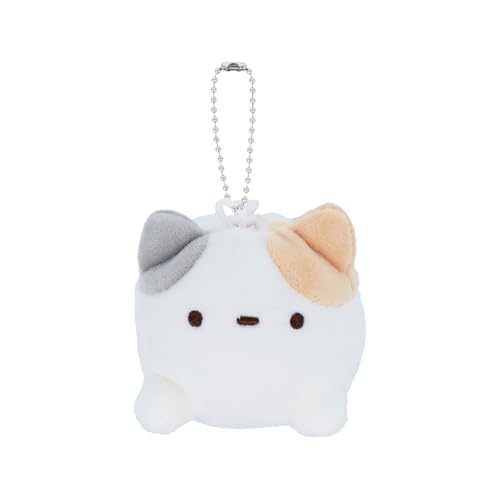 [サンスター文具] ずんどうネコ キーホルダー ぬいぐるみ ミケ S8349010 送料無料