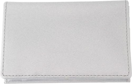 [スリップオン] 名刺入れ ノワール名刺入れ B-NSL-2403 本革 シンプル 名刺約30枚収納可能 NSL-2403 シルバー 送料無料