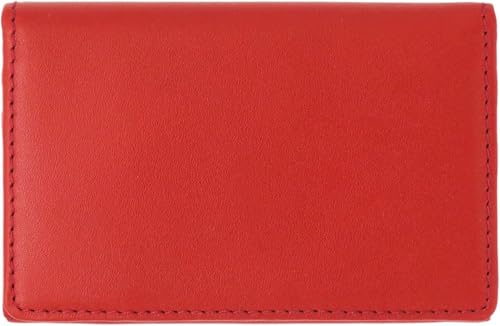 [スリップオン] 名刺入れ ノワール名刺入れ B-NSL-2403 本革 シンプル 名刺約30枚収納可能 レッド 送料..