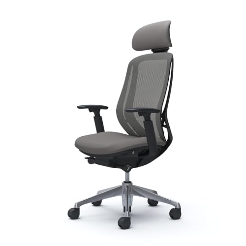 オカムラ シルフィー オフィスチェア デスクチェア 完成品 組立不要 エクストラハイバック 可動ヘッドレスト メッシュ アジャストアーム 送料無料