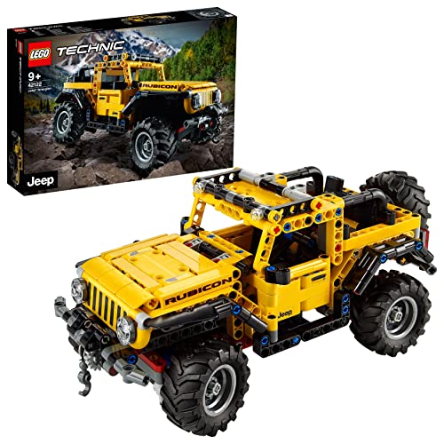 ◆商品名：レゴ(LEGO) テクニック ジープ(R) ラングラー 42122 おもちゃ ブロック STEM 知育 車 くるま 男の子 9歳以上黄色と黒のリアルなカラーリングが目を引くジープSUVカーモデル。クラシックな丸型ヘッドライト、7スロットグリル、フルサイズスペアタイヤ、折り畳み式バックシートなど、かっこいいSUVの本物のスーパーカーのディテールを再現フロントステアリング、強力なアクスルアーティキュレーションサスペンション、ウインチを搭載。オフロードの世界での冒険に夢中になります。車のボタンでフロントのステアリングを操作したり、ドアやボンネットを開けたり、格調高いブランドイメージに子どもたちは大喜び。リアルなメカニズムを搭載した車模型のおもちゃの世界。子どもたちにエンジニアリングの概念を教えるのにぴったり。商品紹介 車好きなお子様へのプレゼントにぴったりの、スポーツカーモデル。9才以上の男の子と女の子が夢中になるSUVミニカーです。フロントステアリングを操作するボタンがあり、アクスルアーティキュレーションサスペンションを搭載しているため、室内遊びの一つとして、障害物をよけながら、かっこいい四駆車を走らせましょう。 開くドアとボンネット、折り畳み式の後部座席、フルサイズのスペアタイヤ、ウィンチなど、さまざまなディテールを備えた車の模型なため、大人へのプレゼントとしても最適のおもちゃです。リアルなジープを感じられます。目を引く黄色と黒の配色で、ディプレイしたら目立つ存在に! 新しい挑戦を可能にする組み立ておもちゃです。リアルなメカニズムを搭載したスーパーカーのコレクショントイなため、子どもたちにエンジニアリングの概念を教えるのに最適。 サイズ:高さ12cm、幅9.5cm、奥行き4.5cm 665個のピースが入っています。 安全警告 レゴデュプロ以外の製品には、小さな部品が入っています。間違って飲み込む危険がありますので、4才未満のお子さまには遊ばせないでください。