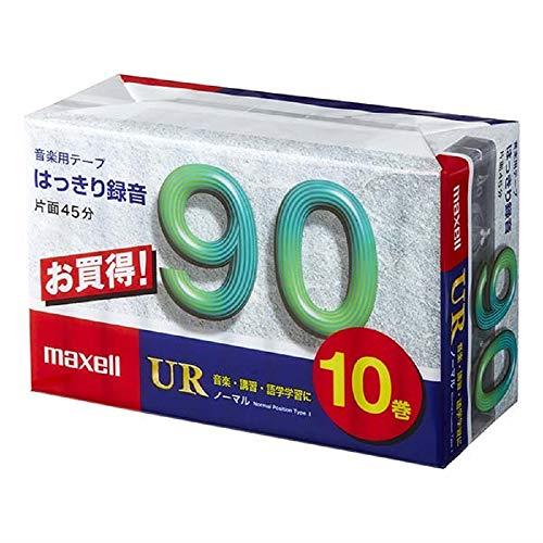 マクセル カセットテープ(90分/10巻