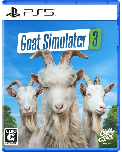 スタイル：予約特典付き◆商品名：Goat Simulator 3 - PS5そう――"この時"が、再びやってきたのです。しかも、今回は最大4人で楽しめるローカル・オンラインのマルチプレイに対応。結託して大混乱を起こしたり、ミニゲームで対戦することもできます。破壊の限りを尽くしながら至高の大混乱を起こし、広大なオープンワールドを縦横無尽に駆け回りましょう！プレイ方法は、完全にプレイヤー次第（チュートリアルはあります）。我々はあくまで、夢のヤギ生活に浸れる場を提供するのみ。あの伝説の「ヤギ」が帰ってきた！……今度は仲間を引き連れて。 あなたの望むあらゆる「ヤギ」になれます プレイヤーが操作するのはヤギ！その名はピルゴール。さらに、その他の「ヤギ」のスキンを着用することも可能です。背の高いヤギ、おいしいヤギ、怒れるヤギ……あなたの望むあらゆるヤギに扮することができます。しかも、ヤギはフルカスタマイズ可能です。トイレットペーパーからティートレイまで、300種類以上のギアパーツをご用意。新しいアビリティを獲得できる、特別なギアパーツも存在します。 巨大なオープンワールドの島を探索 広大なサンドボックスの世界には、たくさんの秘密やクエスト、収集品が眠っているほか、今回はなんとエンディングまで用意されています！4つの蹄を使って歩き回るのはもちろん、ヤギライフ最高の乗り物「自動車」を運転することも可能。飛んだり舐めたり爆発させたりして、NPCを混乱に陥れながらサン・アゴラ島を探検しましょう！(注：本作では全てのヤギが車を運転することができます。) 最大4匹で楽しめるマルチプレイ 仲間も一緒にヤギになれる！ローカル・オンラインの4人協力プレイ機能を搭載。仲間とともに世界を冒険したり、協力してNPCにいたずらを仕掛けたり、7種類の愉快なミニゲームで対戦したりすることができます。(注：我々は仲間割れの責任を負いません。)