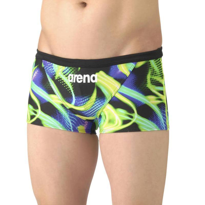 arena(アリーナ) 競泳水着 トレーニング用 メンズ  水泳 スイミング 耐久性 練習用 トレーニング向け ショートレッグ AS6SWM35M