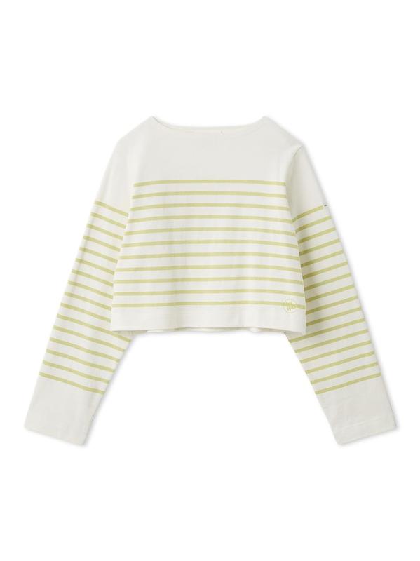 Rakuten - Mila Owen(ミラオーウェン) ボートネック短丈パネルボーダー09WCT261048レディース