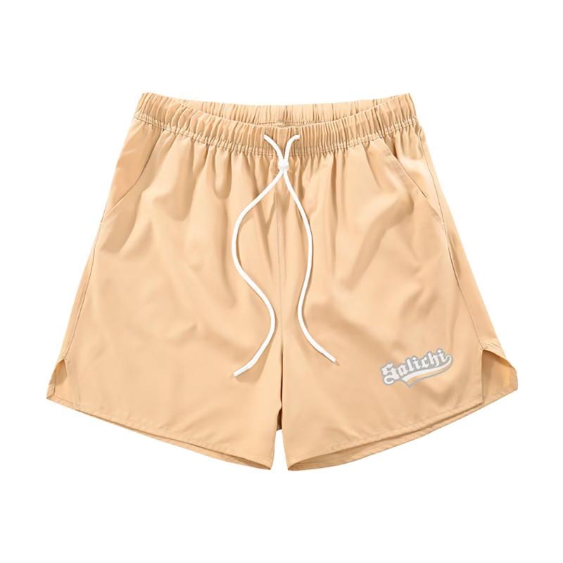 Rakuten - [ORBU] バスケットパンツ メンズ スポーツ アメリカン シンプルフラグ プリント 短パン シンプルな無地 ウェア ランニング トレーニング ショートパンツ ポケット付き ウエスト 調整可能 速