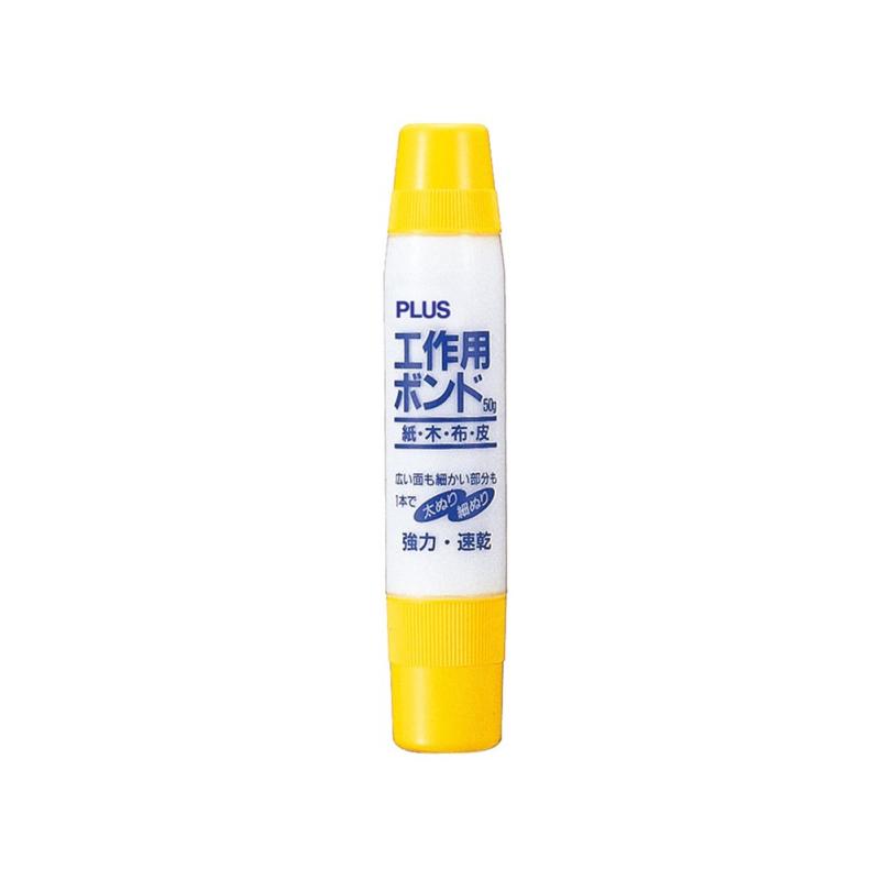 プラス 接着剤 工作用ボンド NS-030 28-019●細塗り/太塗りが出来る2WAYタイプ●容量：50g●内容：酢酸ビニル樹脂エマルジョン系