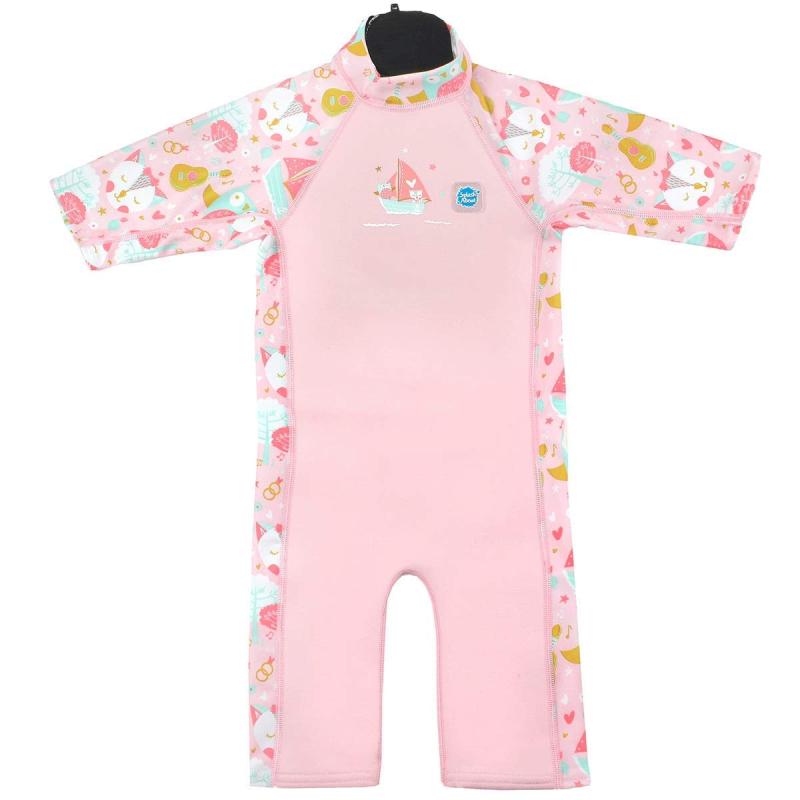  スプラッシュアバウト Sun＆Sea ウェットスーツ キッズ ラッシュガード 水着 保温 UV対策 男の子 女の子 ベビー 動きやすい 海 プール 長袖 半袖