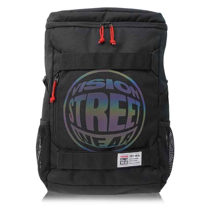 [ヴィジョンストリートウェア] リュック VSW-1001 大容量 25L A4収納 スケートボード スケボーバッグ