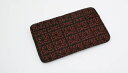 訳あり 印伝 名詞入れ カード ケース レッド系 h-515-10