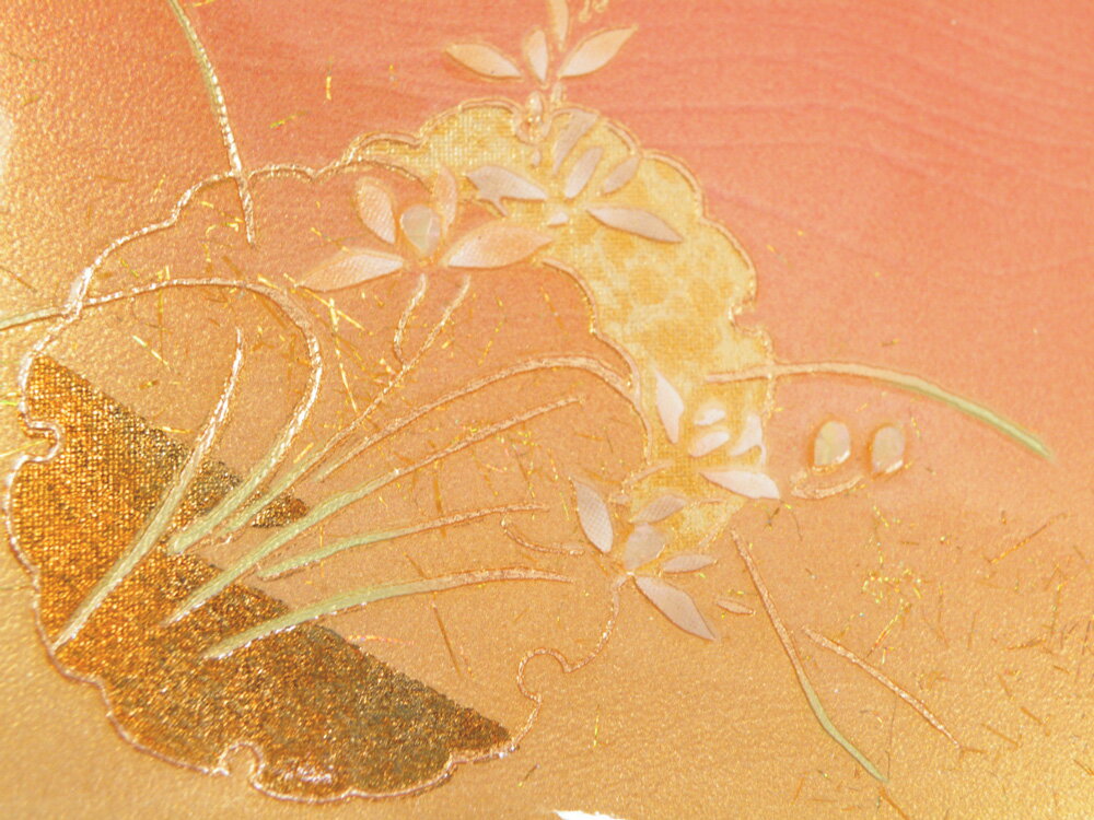 【30％OFF】本皮螺鈿入り きものバッグ 和装バッグ 礼装用 ハンドバッグ ba-10 【fs2507】