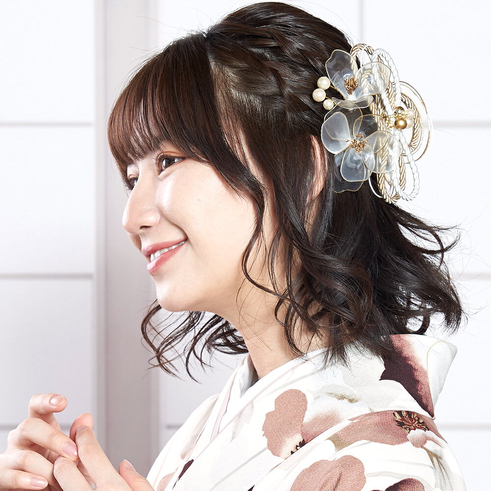 振袖用 和装用 コサージュ ヘアアクセサリー Watmosphere（ワトモスフィア） 髪飾...