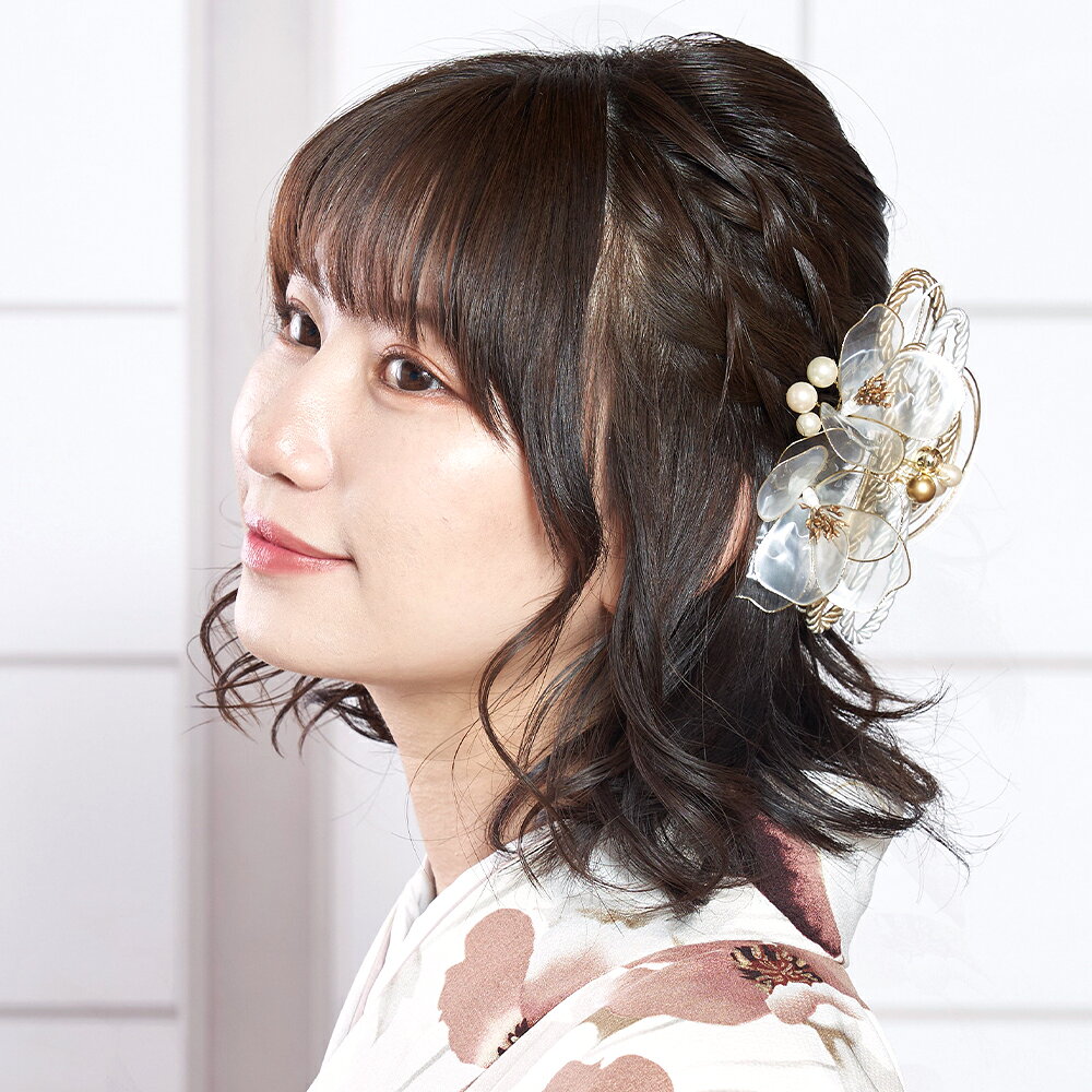 振袖用 和装用 コサージュ ヘアアクセサリー Watmosphere（ワトモスフィア） 髪飾...