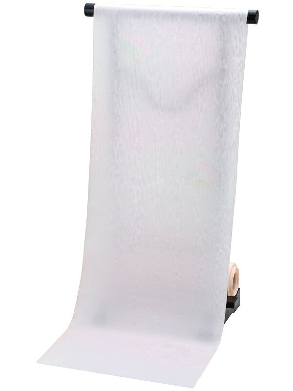 長襦袢 正絹 反物 地紋入り ピンク js-107-7