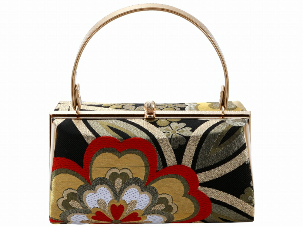 訳あり 振袖用 帯地 きものバッグ 和装バッグ ハンドバッグ bb-280-266