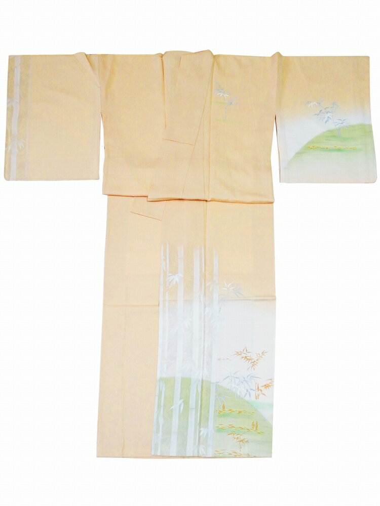 乐天商城 - お仕立て上がり 正絹 訪問着 着物 単品 身丈163.5cm sh-66 【cp】