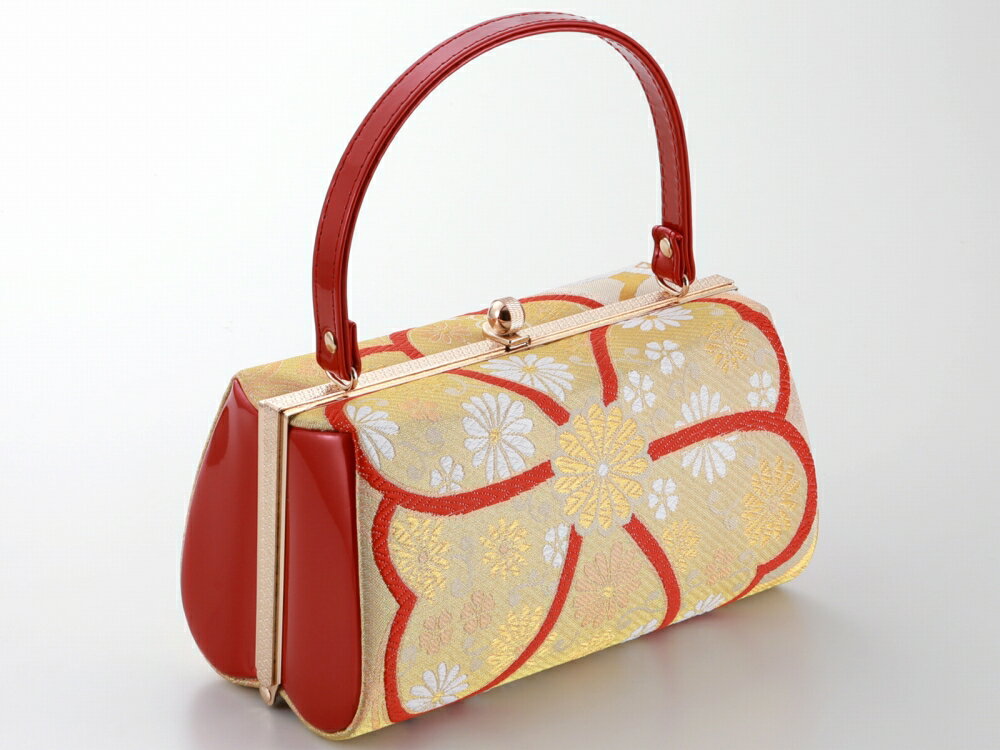 【30％OFF】振袖用 帯地 合皮 きものバッグ 和装バッグ ハンドバッグ bb-280-24 【ss2603】